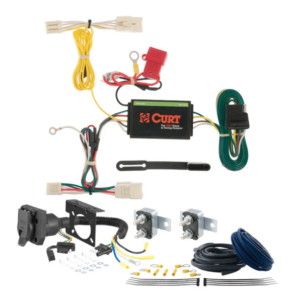 12 - 17 Hyundai Veloster CURT Trailer Brake Controller 7-Way Upgrade Kit  7WK1464 - CURT
