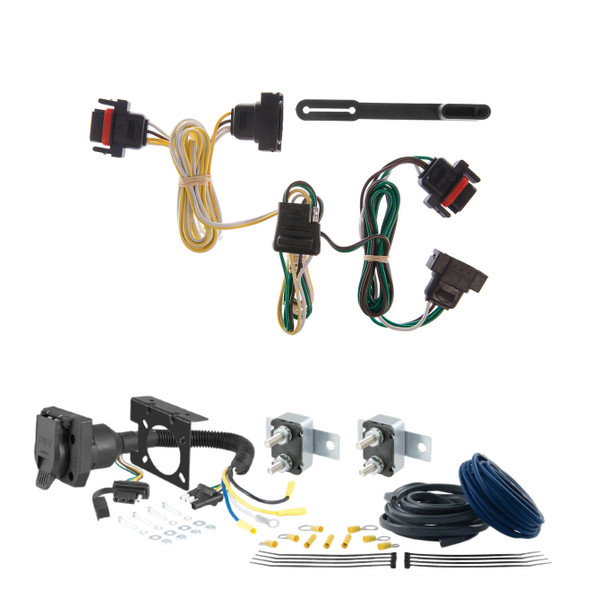95 - 00 Chevrolet Tahoe CURT Trailer Brake Controller 7-Way Upgrade Kit  7WK596 - CURT