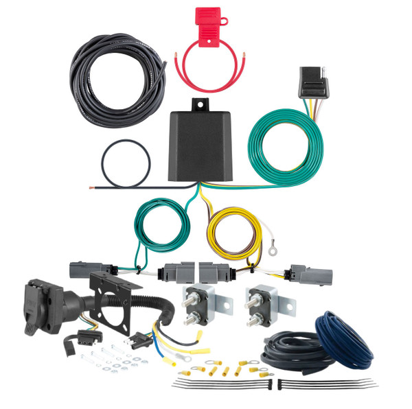 21 - 24 Volkswagen Atlas CURT Trailer Brake Controller 7-Way Upgrade Kit  7WK2464 - CURT