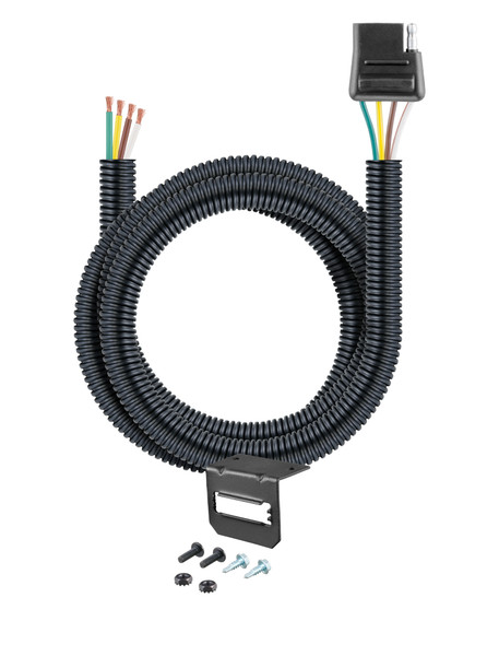 95-02 Chevrolet Blazer Down size CURT 4-flat Plug and Play Trailer Wiring - CURT