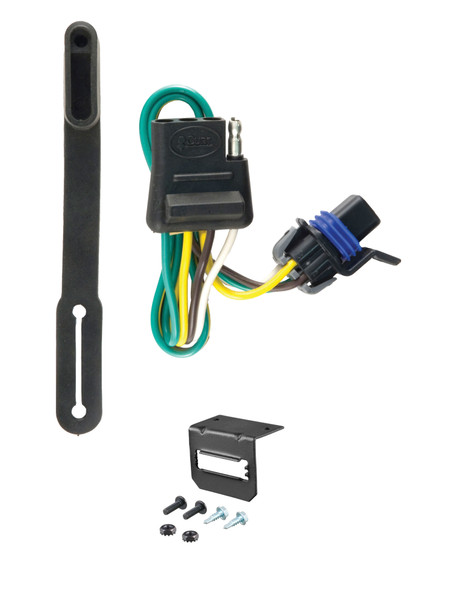 10-16 Cadillac SRX CURT 4-flat Plug and Play Trailer Wiring - CURT