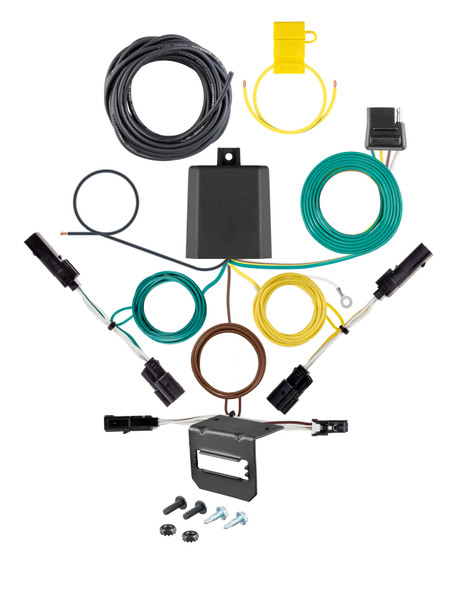 22-23 Chevrolet Bolt EUV CURT 4-flat Plug and Play Trailer Wiring - CURT