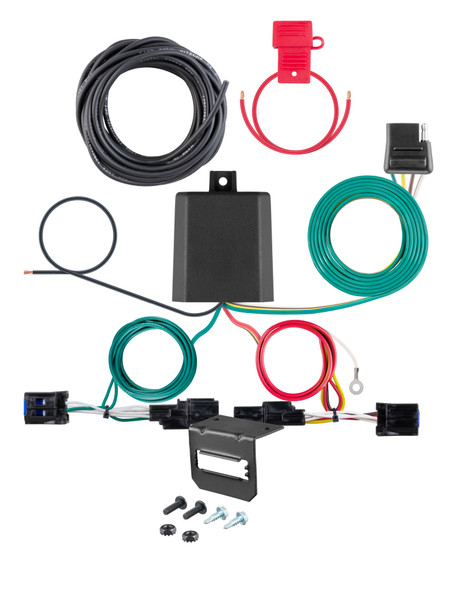 21-24 KIA Sorento CURT 4-flat Plug and Play Trailer Wiring - CURT