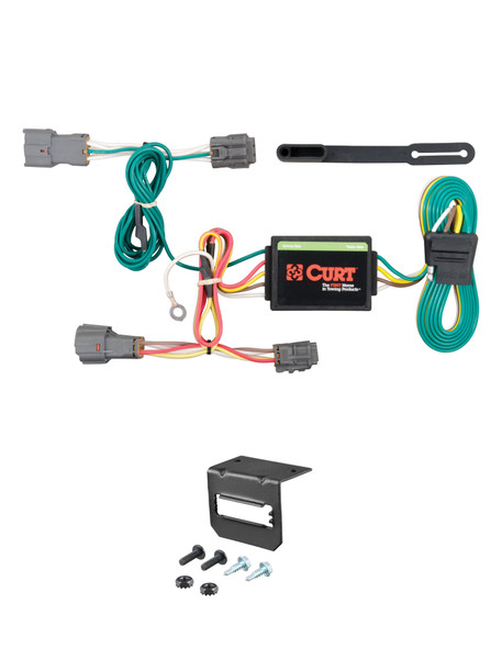 10-19 KIA Soul CURT 4-flat Plug and Play Trailer Wiring - CURT