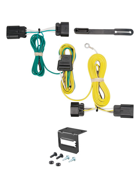 14-15 Chevrolet Camaro CURT 4-flat Plug and Play Trailer Wiring - CURT