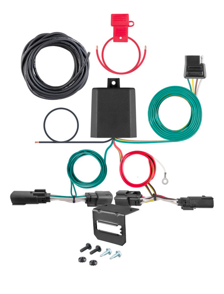 20-24 Buick Encore GX Excluding hands free liftgate CURT 4-flat Plug and Play Trailer Wiring - CURT