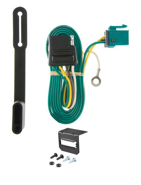 96-03 Chevrolet Express 2500 CURT 4-flat Plug and Play Trailer Wiring - CURT