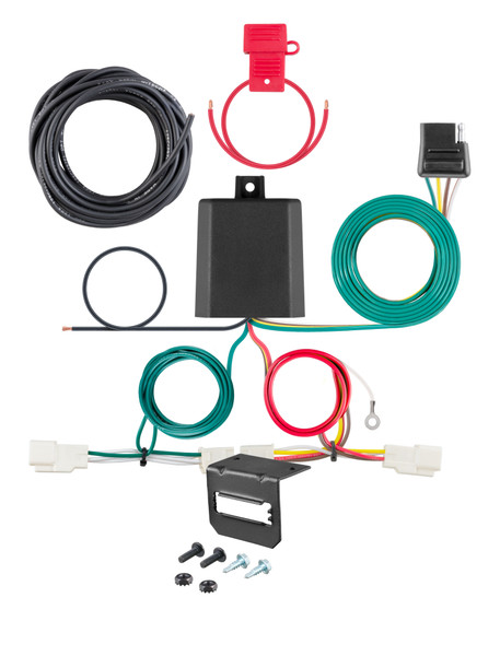 19-23 Lexus ES350 CURT 4-flat Plug and Play Trailer Wiring - CURT