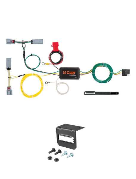 15-23 Chrysler 300C CURT 4-flat Plug and Play Trailer Wiring - CURT