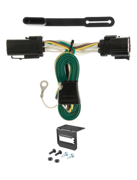 97-99 Ford F-250LD  New body CURT 4-flat Plug and Play Trailer Wiring - CURT