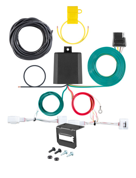20-24 Mazda CX-30 CURT 4-flat Plug and Play Trailer Wiring - CURT