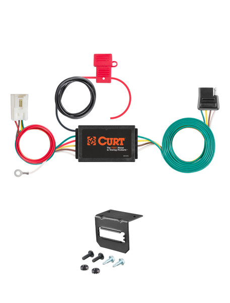 18-22 Mitsubishi Outlander Phev CURT 4-flat Plug and Play Trailer Wiring - CURT