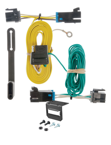 03-24 GMC Savana 3500 Excluding cutaway models CURT 4-flat Plug and Play Trailer Wiring - CURT