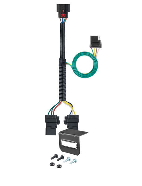 18-24 GMC Terrain Excluding diesel CURT 4-flat Plug and Play Trailer Wiring - CURT