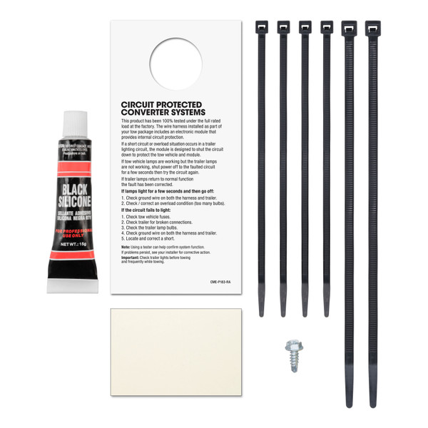 96-00 Plymouth Voyager Excluding Stow 'n Go CURT 4-flat Plug and Play Trailer Wiring