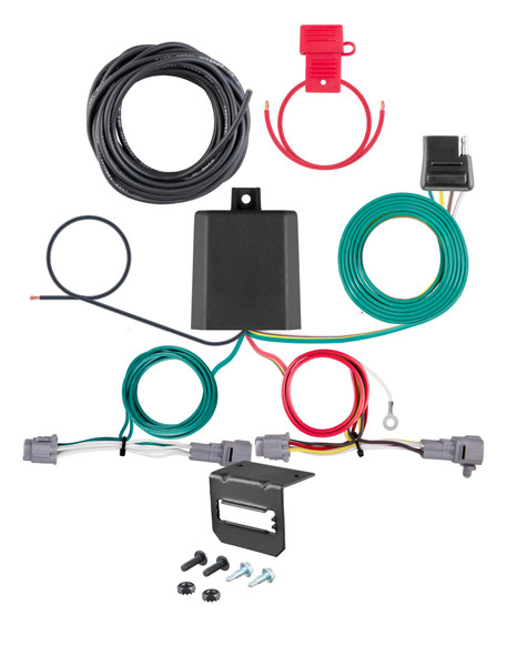 22-24 Subaru WRX CURT 4-flat Plug and Play Trailer Wiring - CURT
