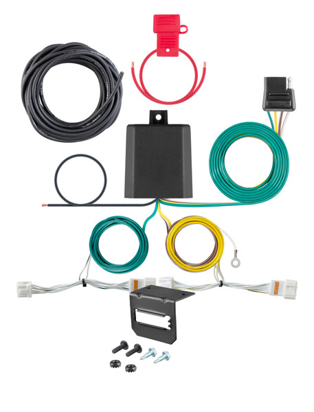 20-23 Hyundai Sonata Excluding Hybrid CURT 4-flat Plug and Play Trailer Wiring - CURT