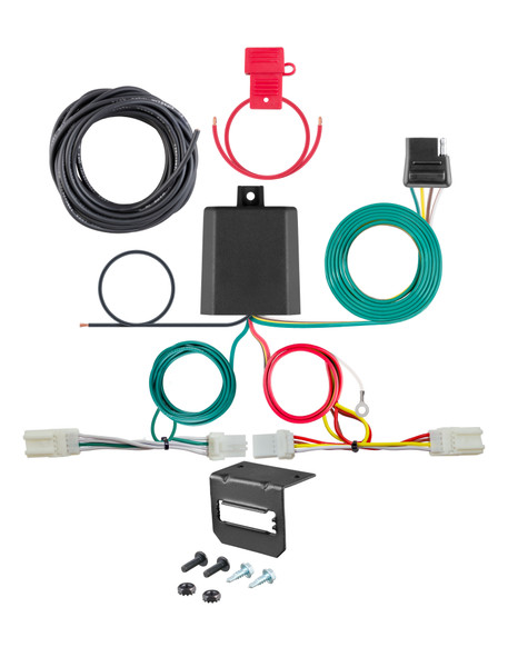21-24 Hyundai Elantra Sedan, excluding N, N Line, or Hybrid CURT 4-flat Plug and Play Trailer Wiring - CURT