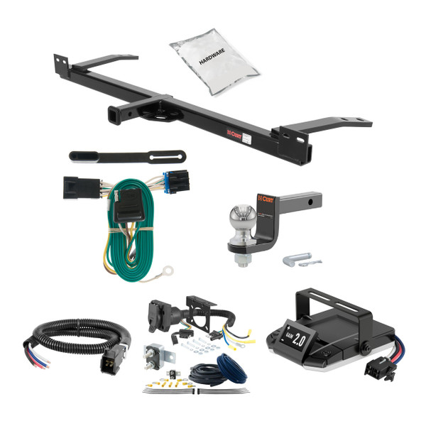 02-07 Buick Rendezvous 2 CURT Trailer Hitch + Assure Proportional Brake Controller Kit HBCW212 - CURT