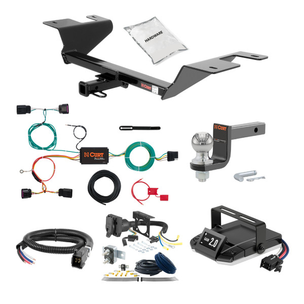 05-07 Buick Terraza 2 CURT Trailer Hitch + Assure Proportional Brake Controller Kit HBCW217 - CURT