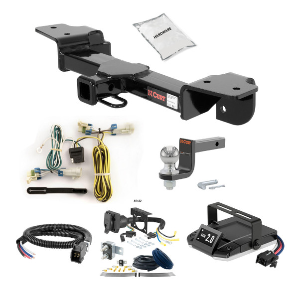 04-05 Chevrolet Classic 1.25 CURT Trailer Hitch + Assure Proportional Brake Controller Kit HBCW319 - CURT