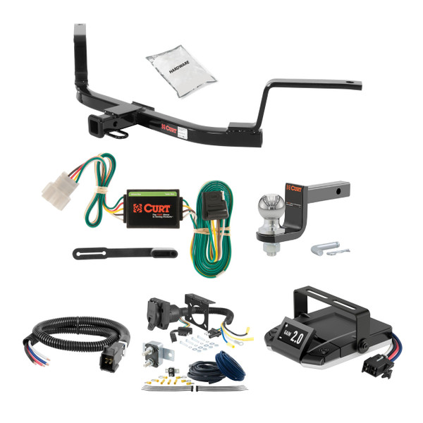 07-11 HONDA CR-V 2 CURT Trailer Hitch + Assure Proportional Brake Controller Kit HBCW1355 - CURT
