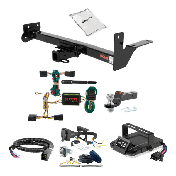 71-80 ISUZU ISUZU 2 CURT Trailer Hitch + Assure Proportional Brake Controller Kit HBCW1501 - CURT