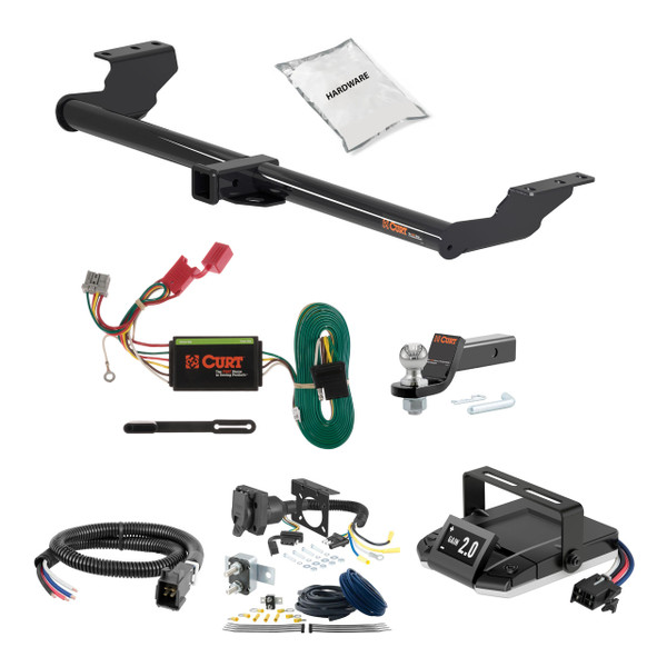 18-24 HONDA Odyssey 2 CURT Trailer Hitch + Assure Proportional Brake Controller Kit HBCW1371 - CURT