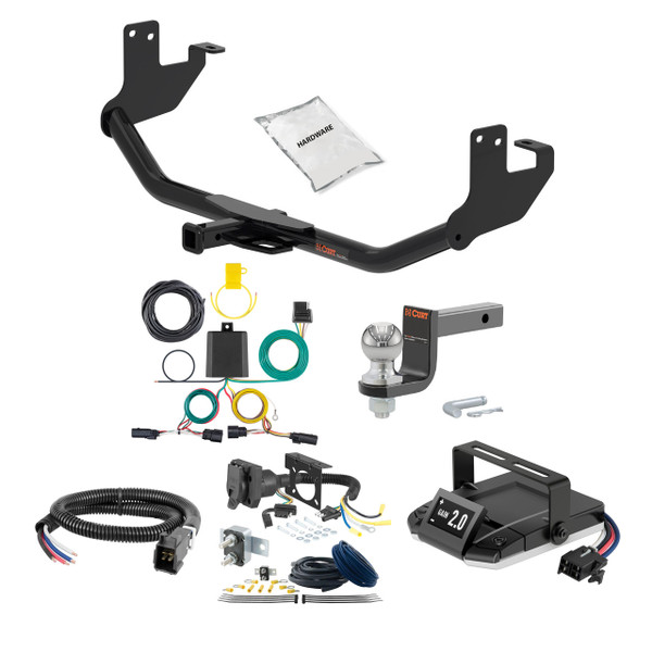 24-25 Chevrolet Trax 2 CURT Trailer Hitch + Assure Proportional Brake Controller Kit HBCW615 - CURT