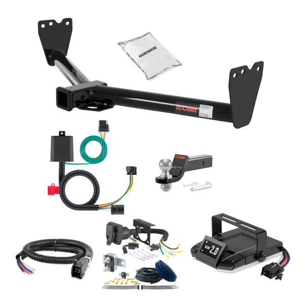 03-09 KIA Sorento 2 CURT Trailer Hitch + Assure Proportional Brake Controller Kit HBCW1627 - CURT