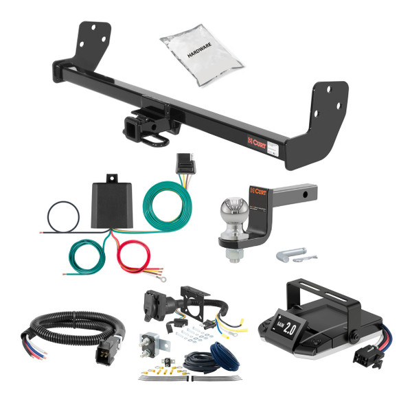 21-24 GEO GEO 2 CURT Trailer Hitch + Assure Proportional Brake Controller Kit HBCW1016 - CURT