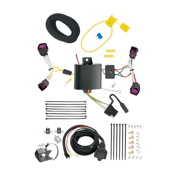 2012-2018 Chevrolet Sonic Hatchback Tekonsha Custom 7-Way + Brake Controller Install Kit - Tekonsha