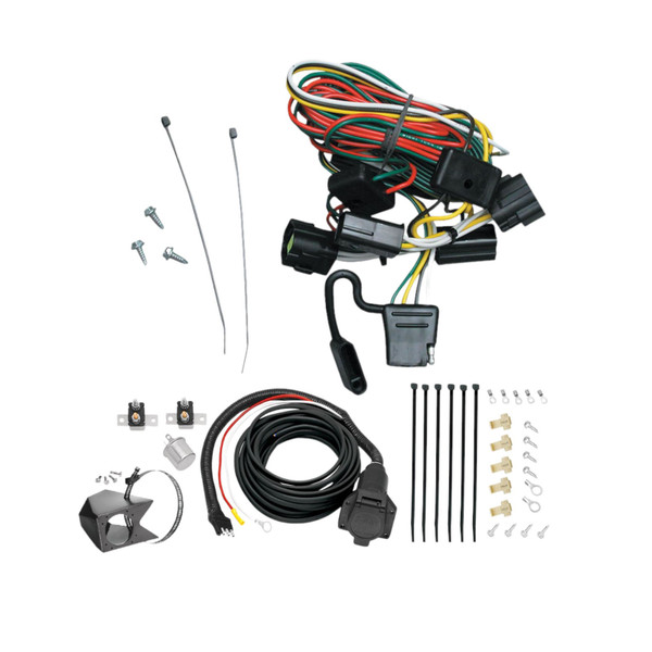 1998-2000 Isuzu Amigo  Tekonsha Custom 7-Way + Brake Controller Install Kit - Tekonsha