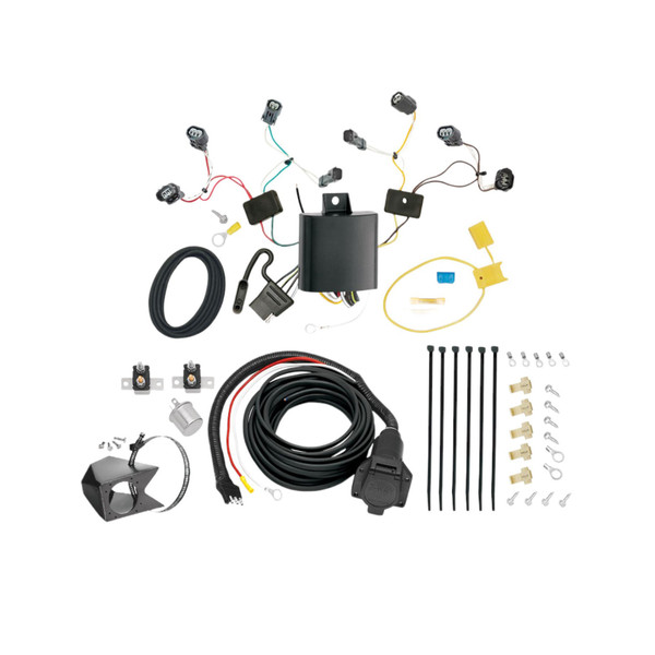 2014-2020 Honda Fit  Tekonsha Custom 7-Way + Brake Controller Install Kit - Tekonsha