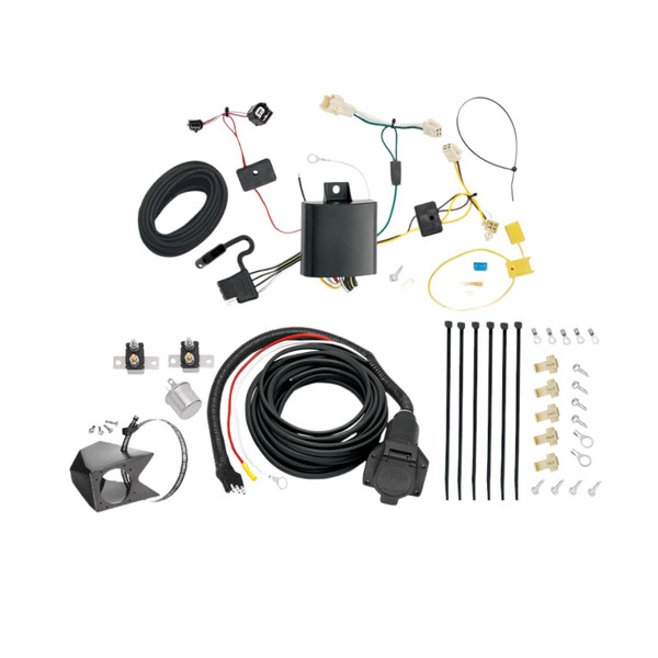 2016-2019 Toyota Prius Except Prius Prime Tekonsha Custom 7-Way + Brake Controller Install Kit - Tekonsha