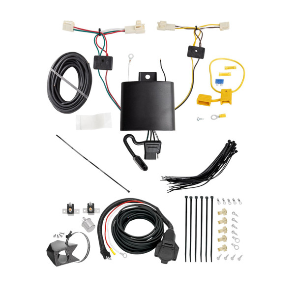 2019-2024 Toyota RAV4  Tekonsha Custom 7-Way + Brake Controller Install Kit - Tekonsha