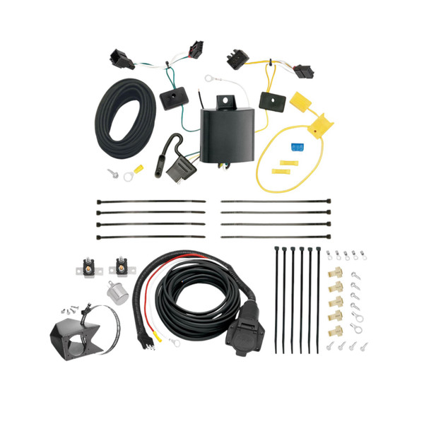 2012-2017 Volkswagen Tiguan  Tekonsha Custom 7-Way + Brake Controller Install Kit - Tekonsha