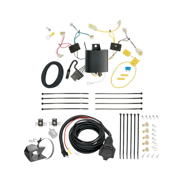 2017-2018 Toyota Yaris iA  Tekonsha Custom 7-Way + Brake Controller Install Kit - Tekonsha