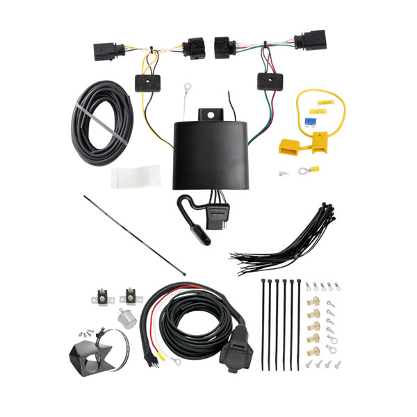 2019-2024 Volkswagen Jetta  Tekonsha Custom 7-Way + Brake Controller Install Kit - Tekonsha
