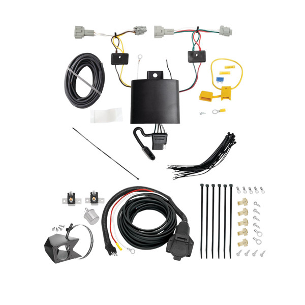 2021-2022 Nissan Rogue  Tekonsha Custom 7-Way + Brake Controller Install Kit - Tekonsha