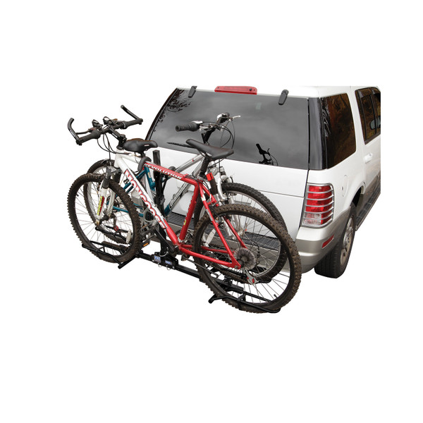 Reese Towpower Q-Slot Trailer Hitch Bike Carrier, 2-Bike, 1-1/4 Inch and 2 Inch Receiver