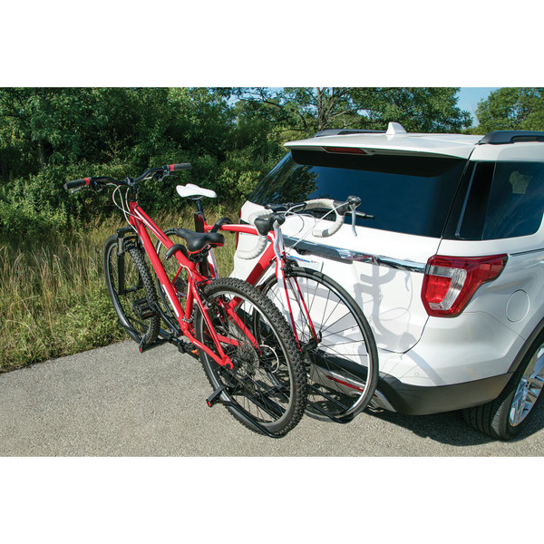 Reese Towpower Q-Slot Trailer Hitch Bike Carrier, 2-Bike, 1-1/4 Inch and 2 Inch Receiver