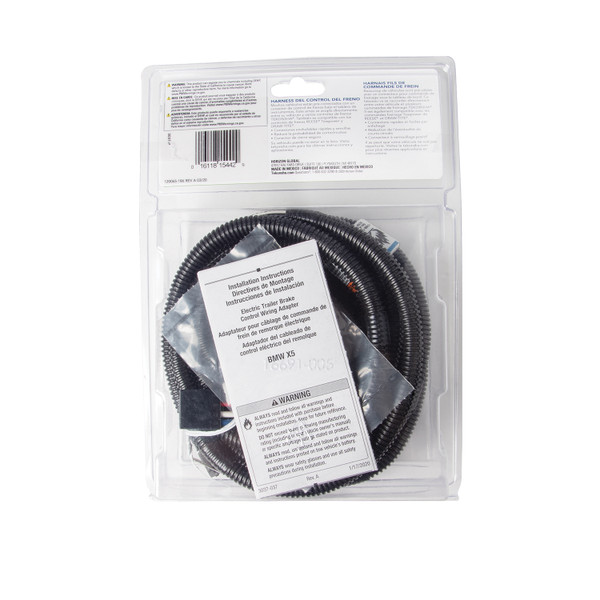 Tekonsha Trailer Brake Controller Custom Harness, Vehicle & Brake Control Ends 3037-P