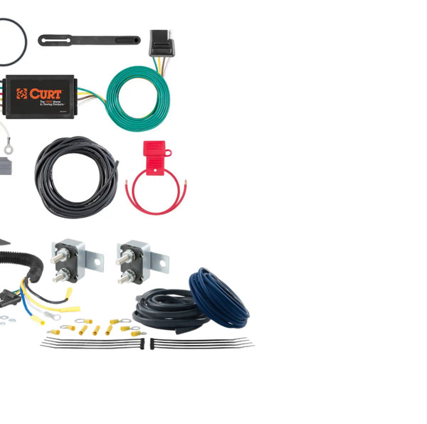 08 - 10 Volvo V70 CURT Trailer Brake Controller 7-Way Upgrade Kit  7WK2553 - CURT