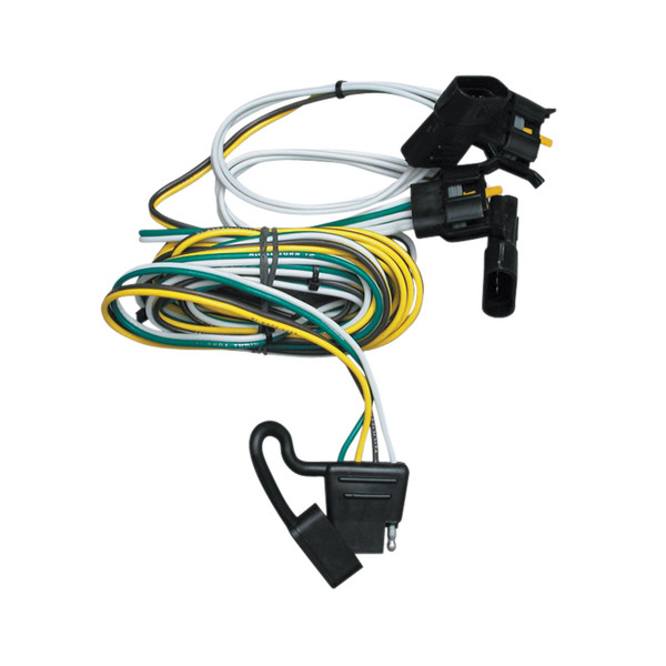 1995-2002 Ford E-150 Econoline Draw-tite Class 4 Trailer Hitch, 2 Inch Square Receiver Bundle w/ Plug-n-Play T-One Wiring Harness 75703