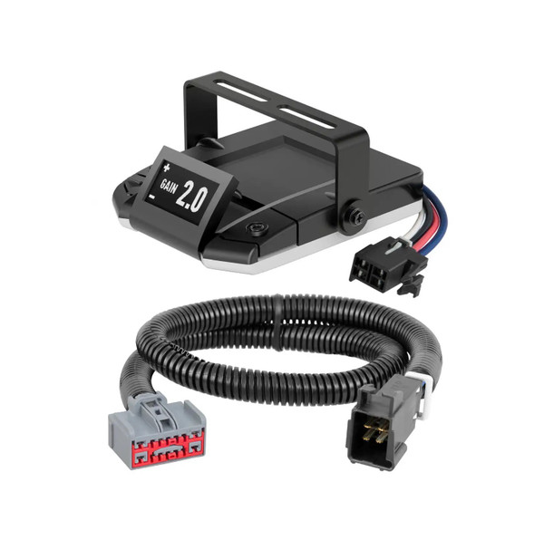 2022-2022 Chevrolet Silverado 1500 LTD All CURT Assure Proportional 1-4 Axel Auto Leveling Motion-Sensing Trailer Brake Controller - CURT