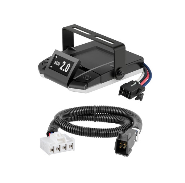 1997-2010 Dodge Dakota All CURT Assure Proportional 1-4 Axel Auto Leveling Motion-Sensing Trailer Brake Controller - CURT