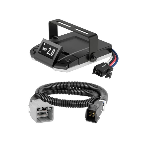 2005-2007 Ford F-550 Super Duty All CURT Assure Proportional 1-4 Axel Auto Leveling Motion-Sensing Trailer Brake Controller - CURT