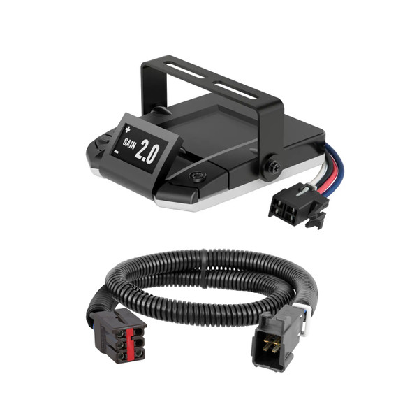 1999-2004 Ford F-250 Super Duty All CURT Assure Proportional 1-4 Axel Auto Leveling Motion-Sensing Trailer Brake Controller - CURT