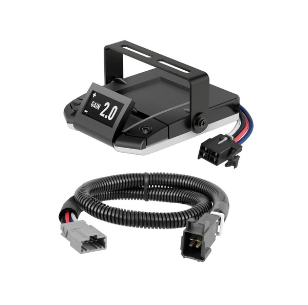 2019-2024 Honda Passport All CURT Assure Proportional 1-4 Axel Auto Leveling Motion-Sensing Trailer Brake Controller - CURT